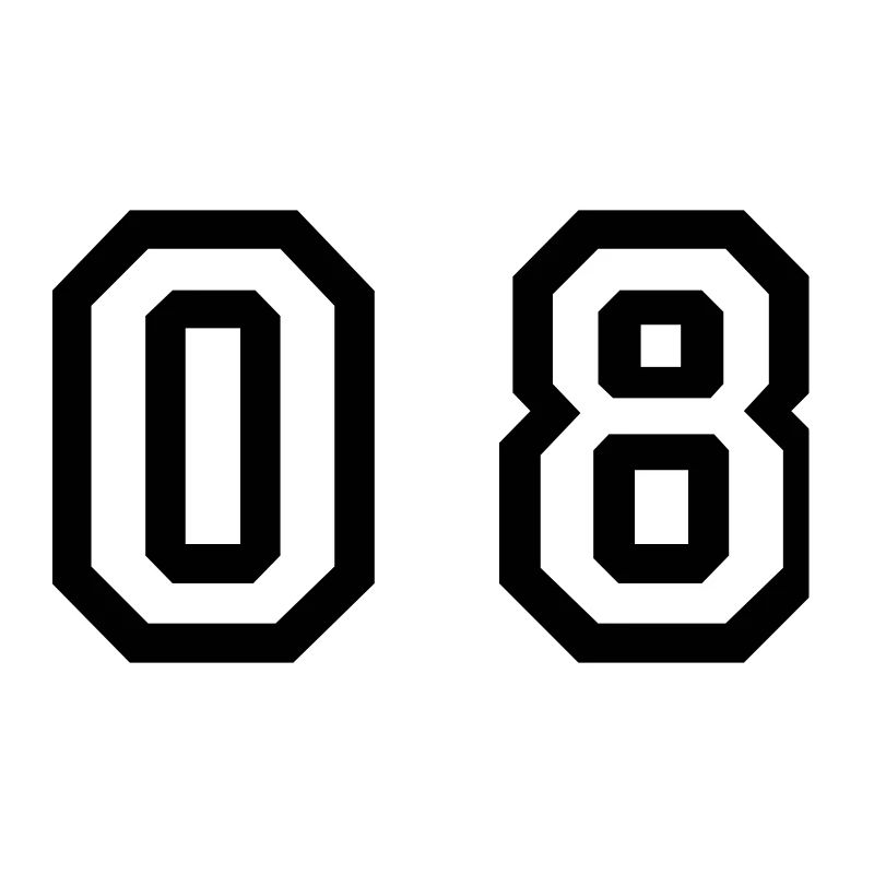 nombre - 08 - zéro huit