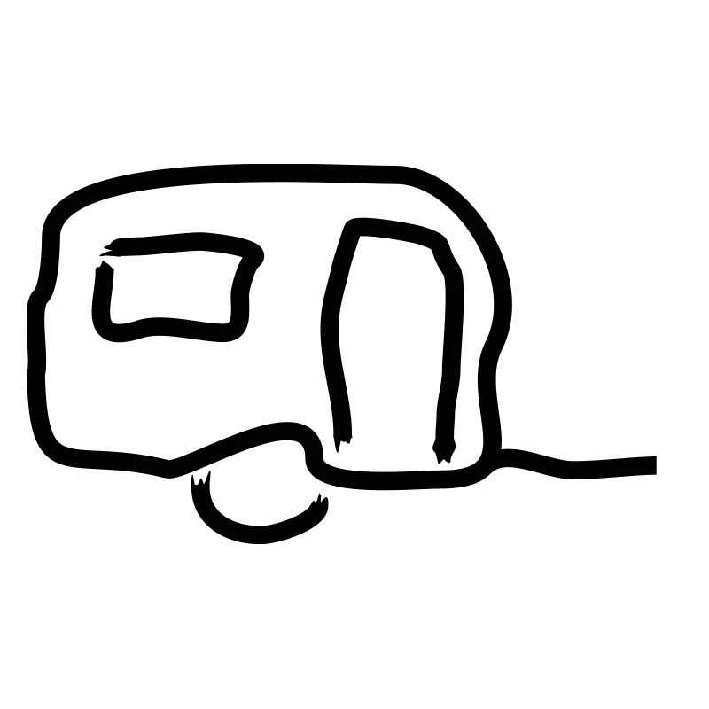 wohnwagen Umriss 2