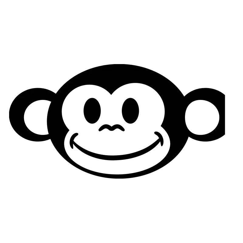 Little funny sweet cute monkey