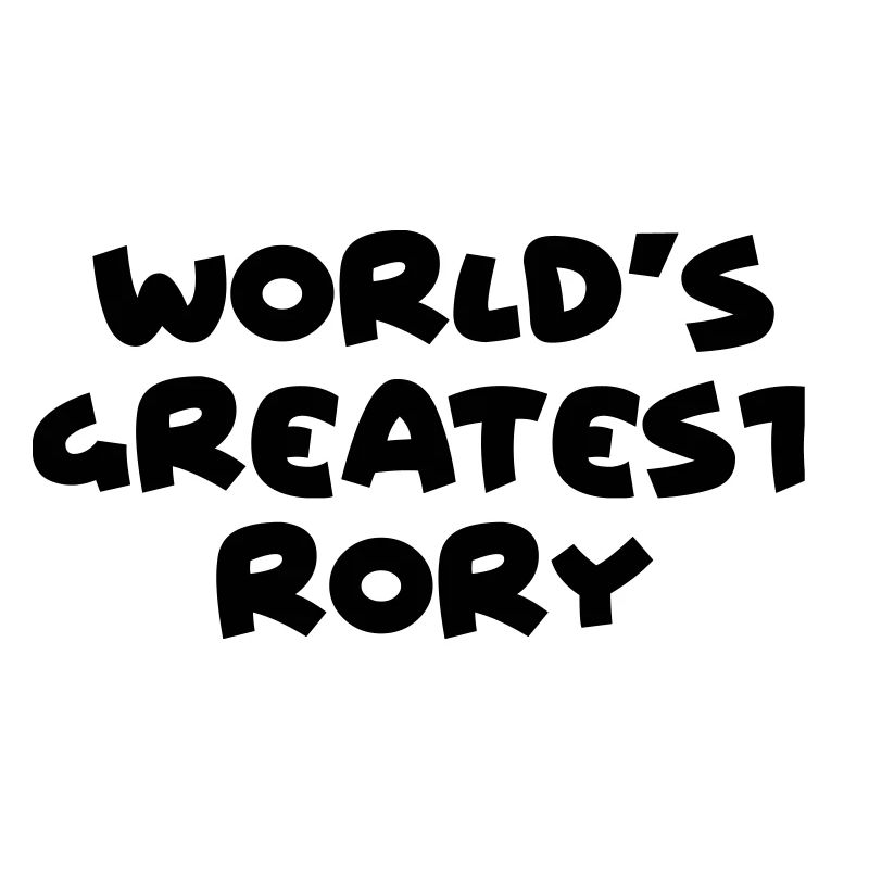 worlds greatest rory name