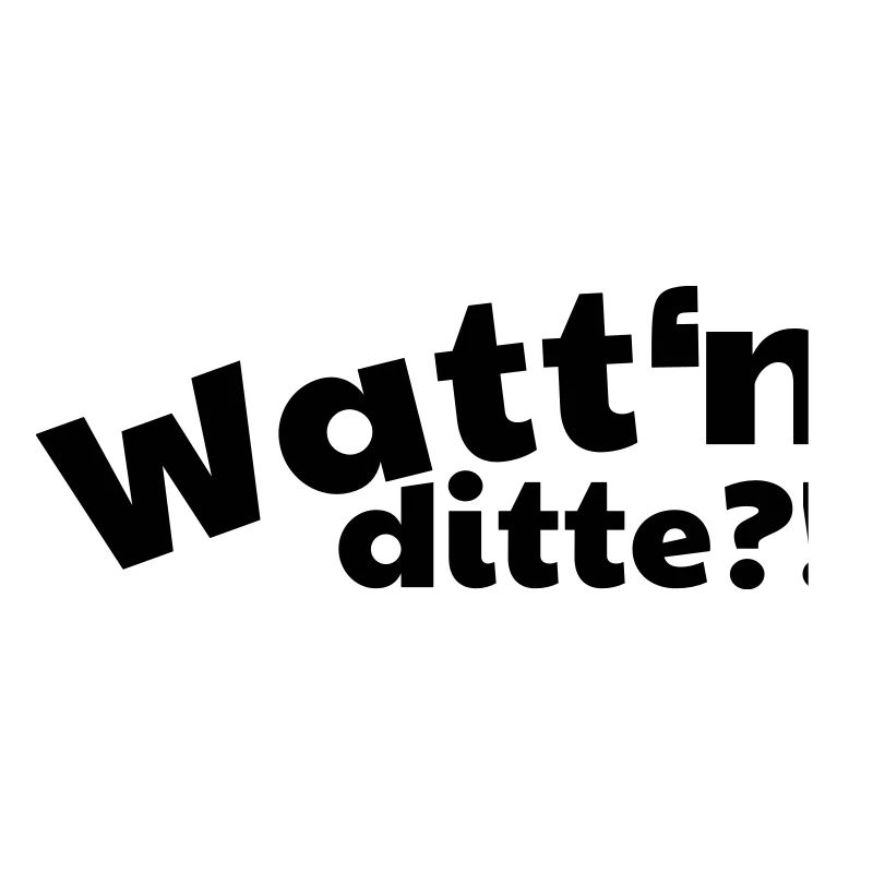 Quel coup de Ditte - Qu'est-ce que c'est?