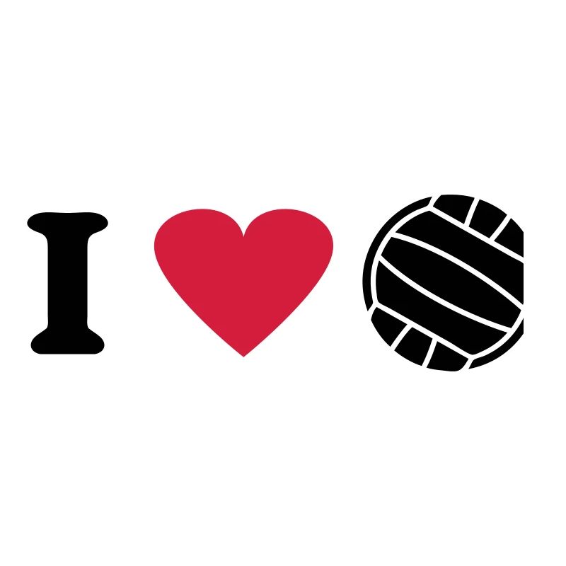 Ich liebe Volleyball
