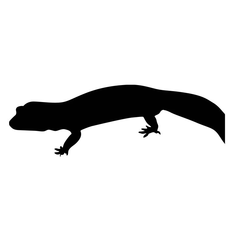 gecko silhouette