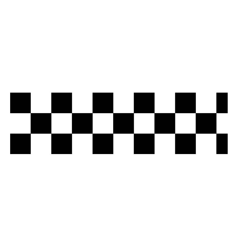 conception de drapeau à damier