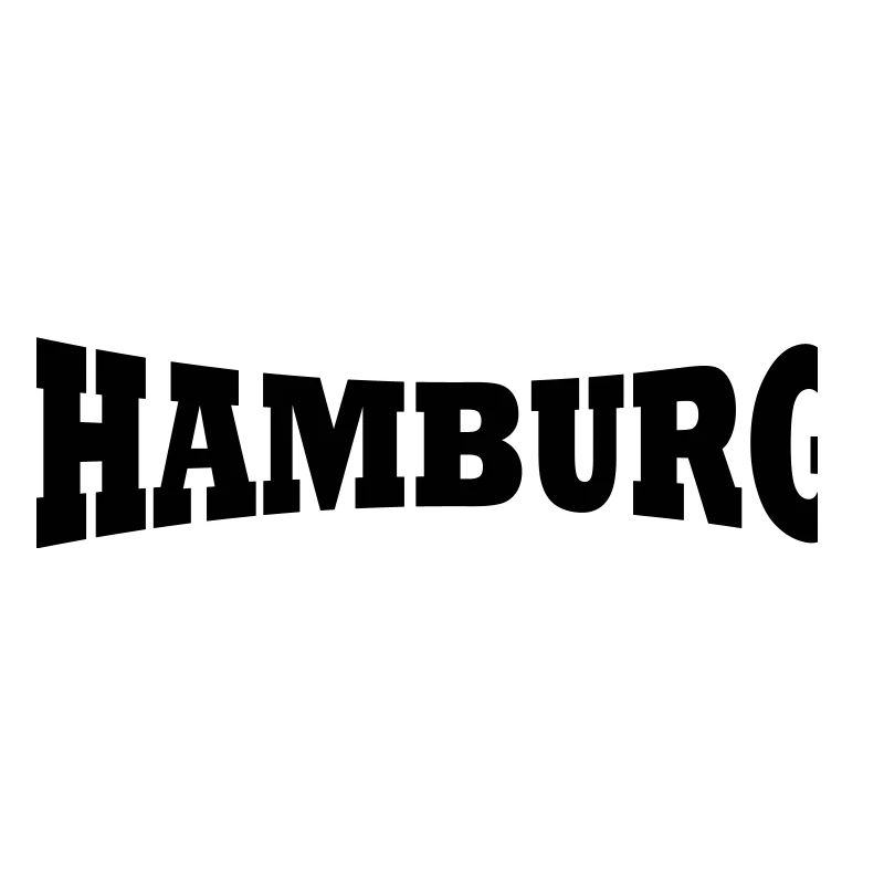 Hambourg lettrage