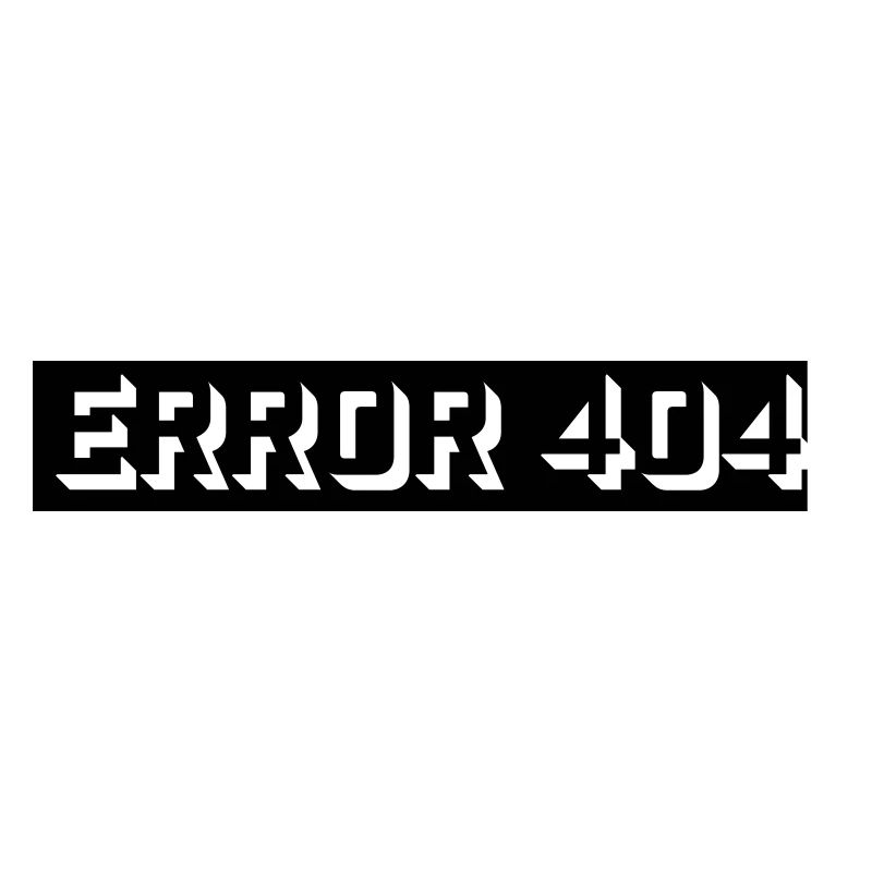 404 Error Computer Message