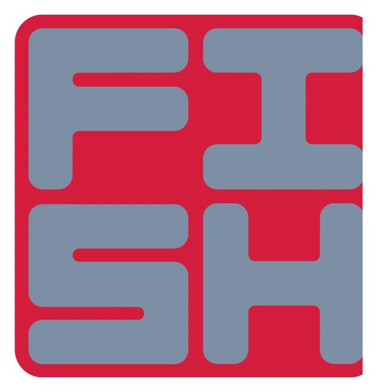 Text Logo Fish