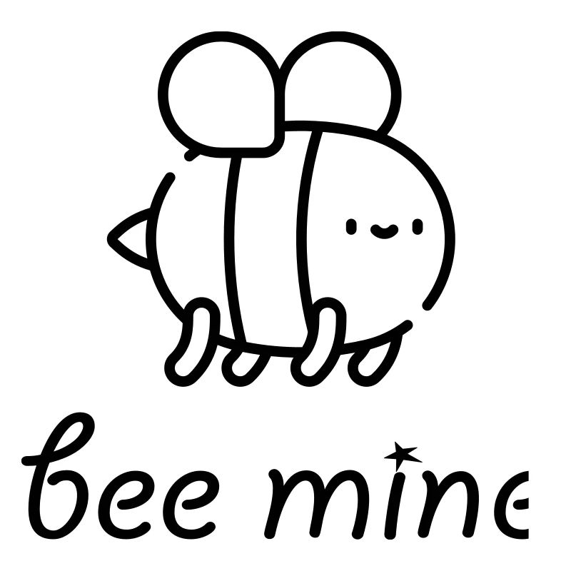 bee mine honeybee bee saying funny gift