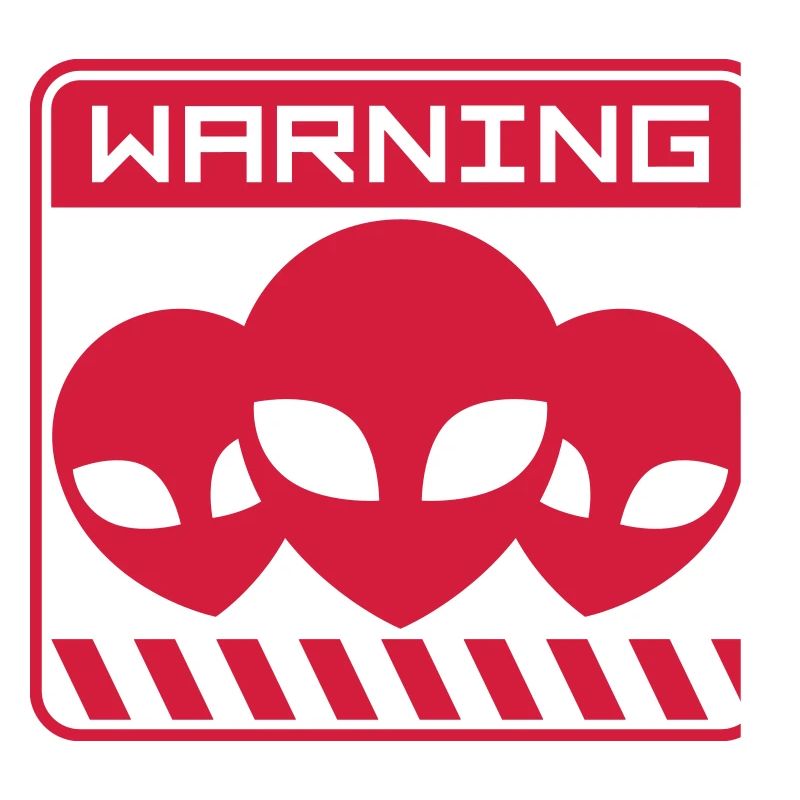Avertissement de bouclier Conception extraterrestre