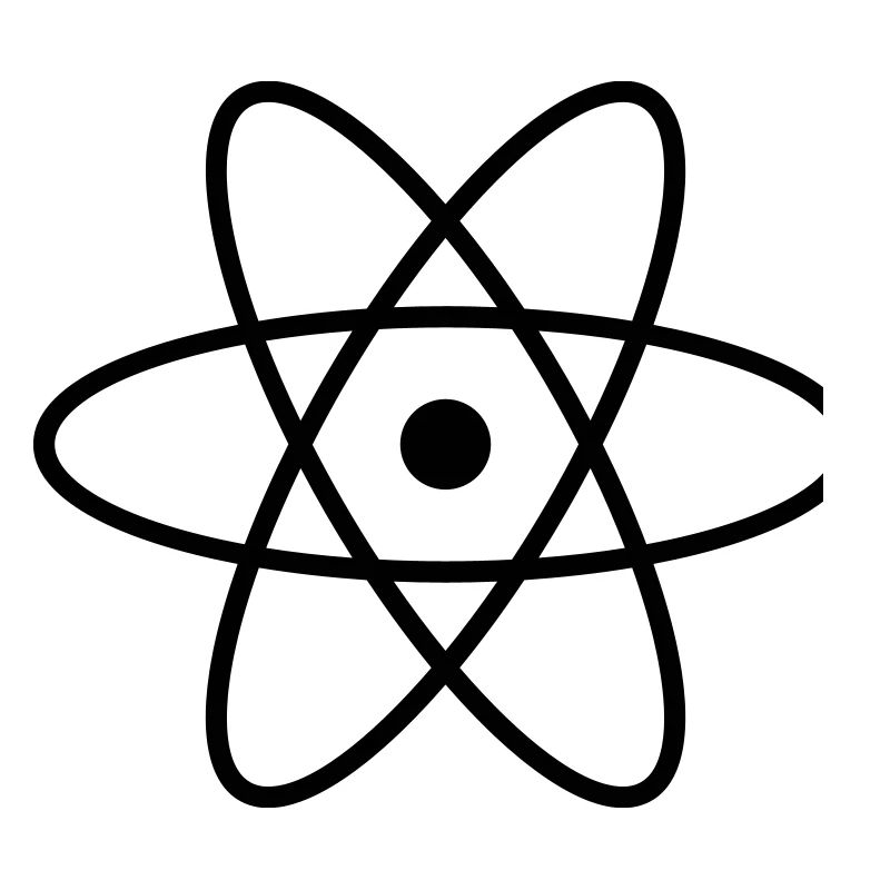 Atom Symbol Idee Geschenk Zeichen Physik