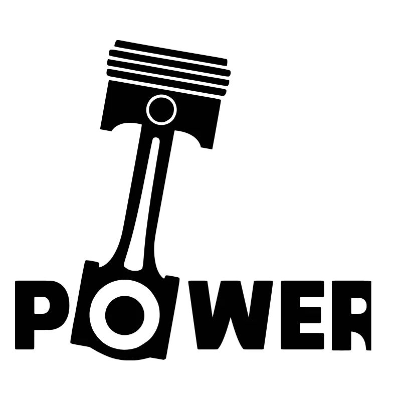 Piston power engine piston force