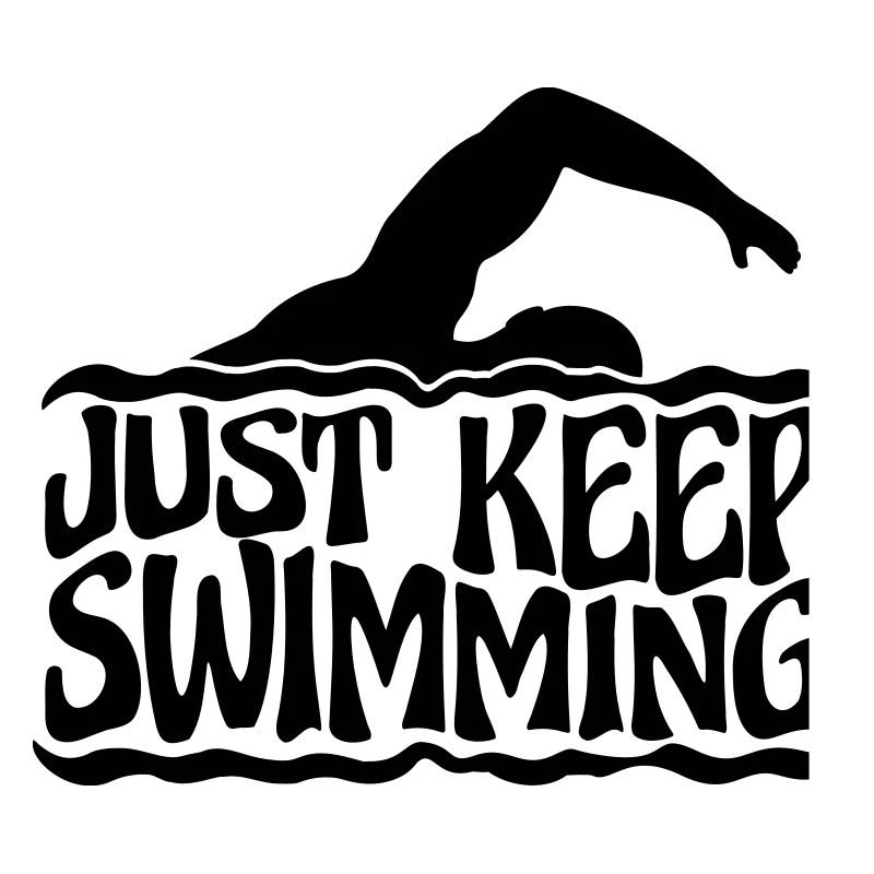 Continuez simplement à nager