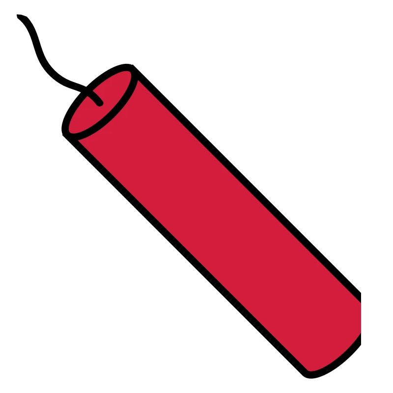 stop rod tnt dynamite explode explosion