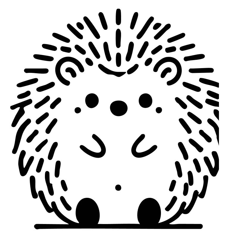Hedgehog Hedgehog Autumn