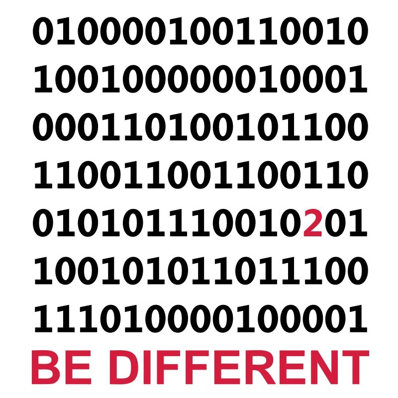 Be Different - Binary - Digital