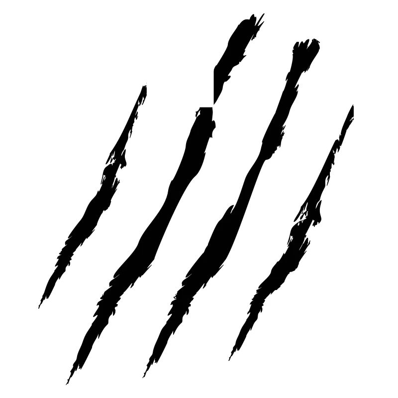 des marques de griffes