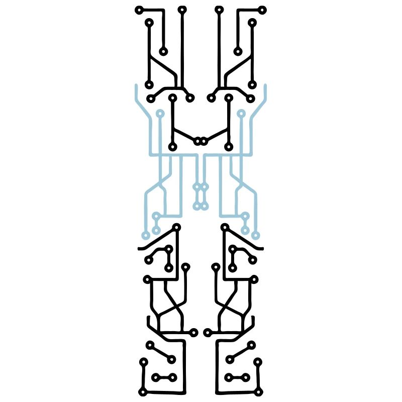 technology line connection microchip datentechnik