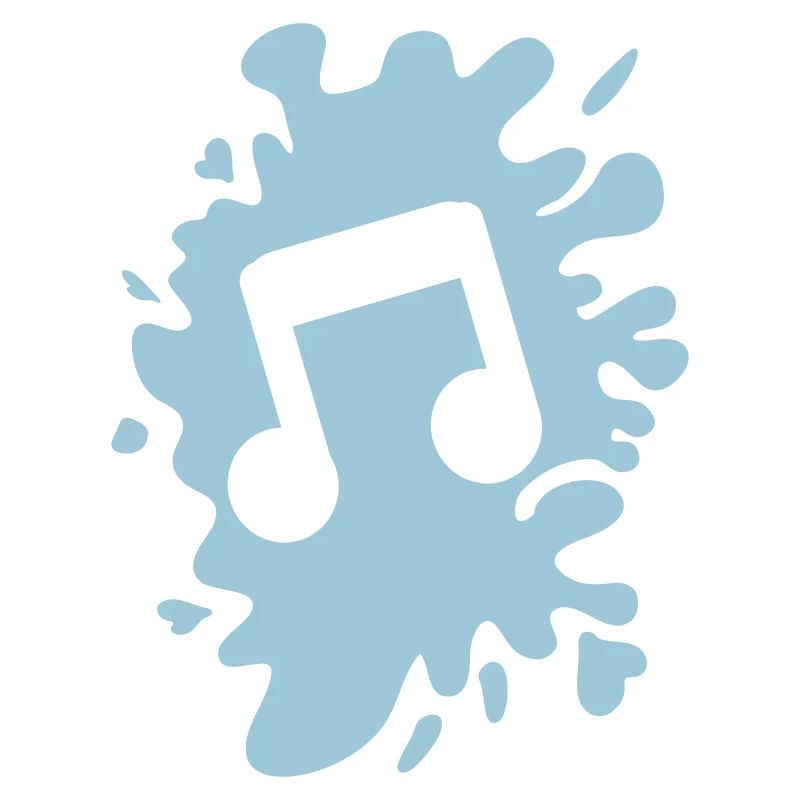 note de musique blob