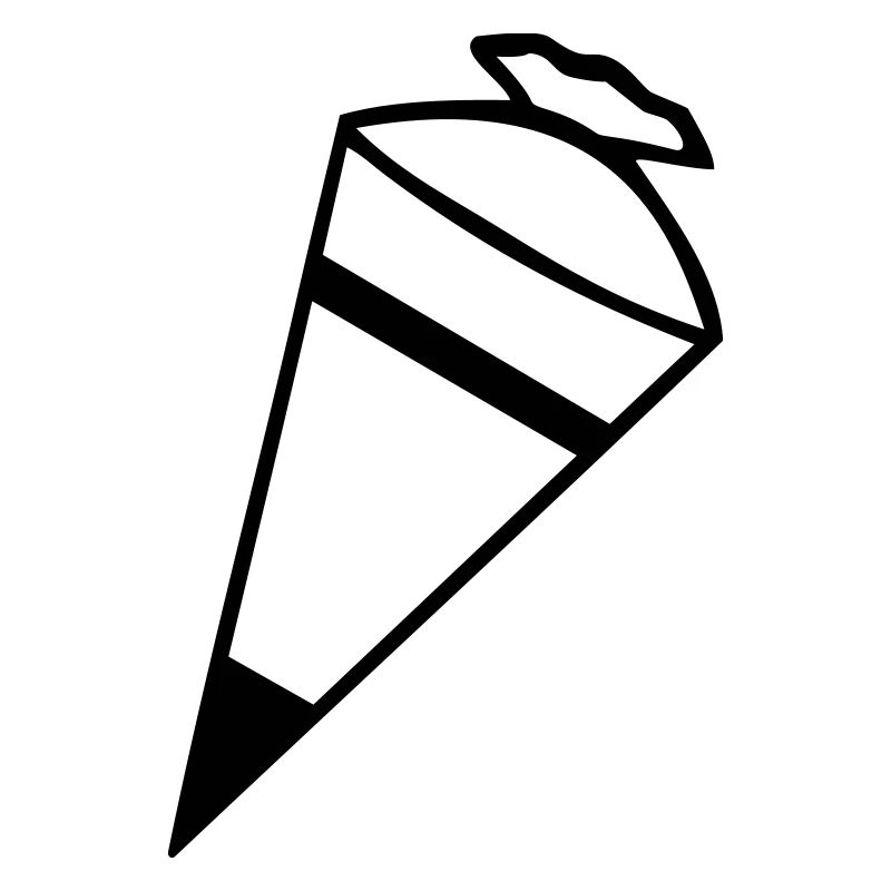 Sugar cone - school cone