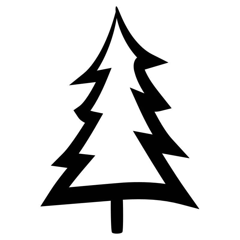 arbre de noël arbre de noël texte conception logo sapin s