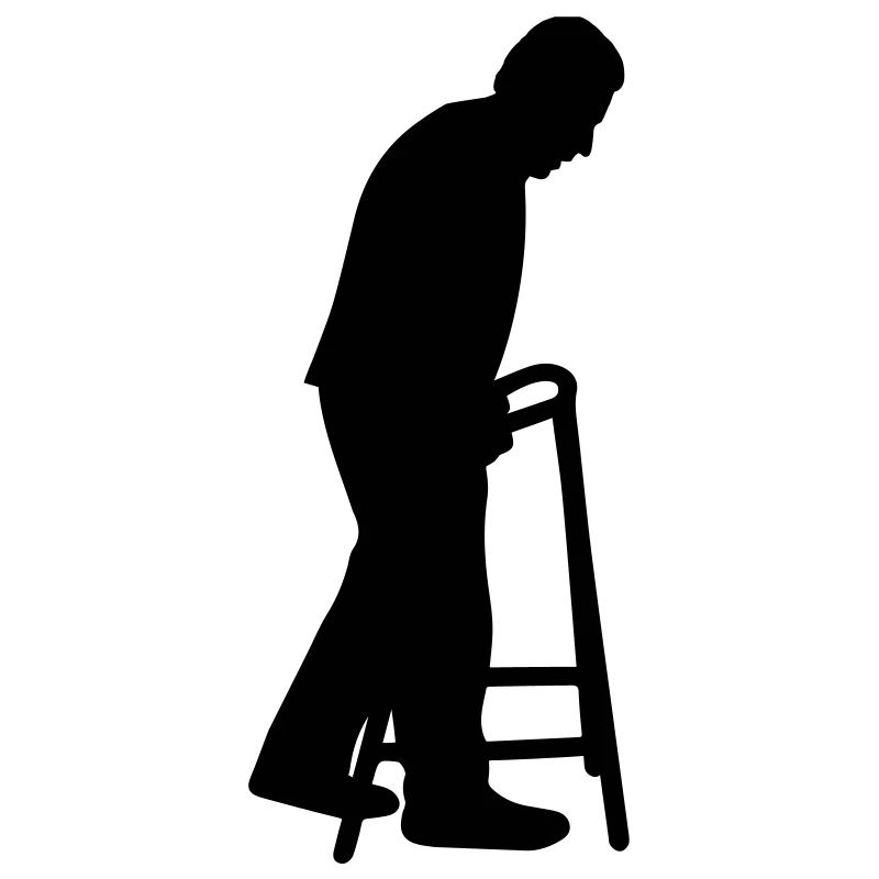 Illustration alter Mann