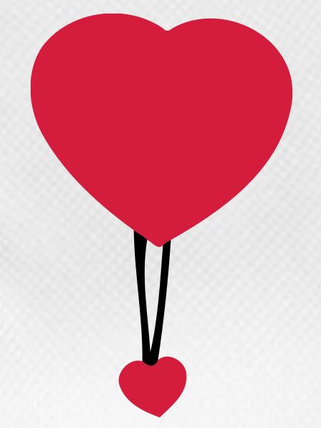 Double heart (2c)