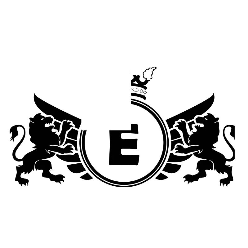 buchstabe E Wappen