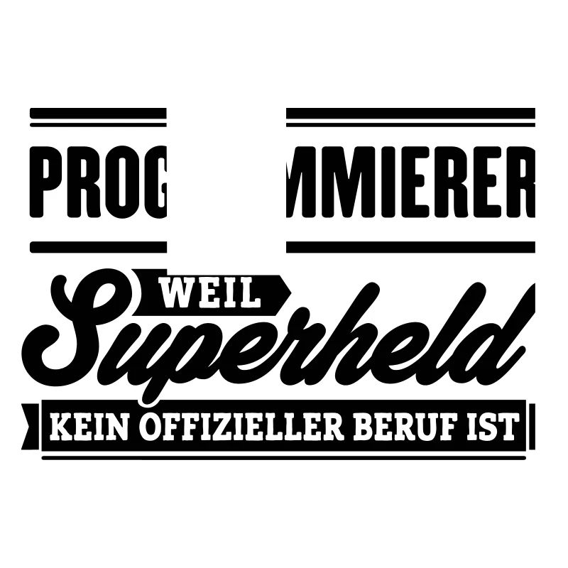 Superheld Programmierer