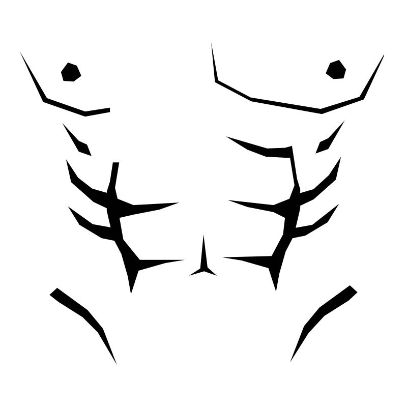 Faux abdos
