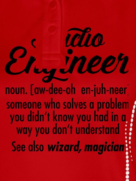 Audio Engineer - Definition