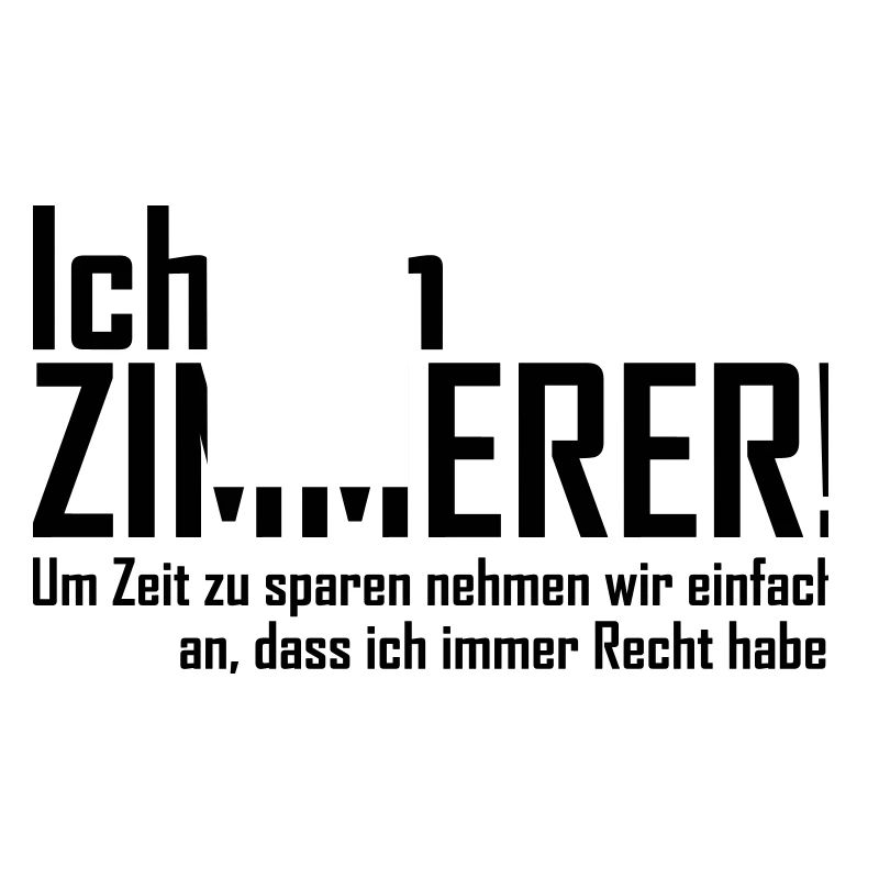 ich bin zimmerer