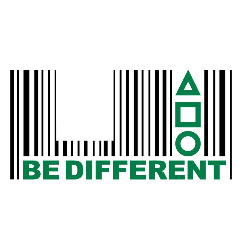 Be Different - Symboles - Barcode - code à barres