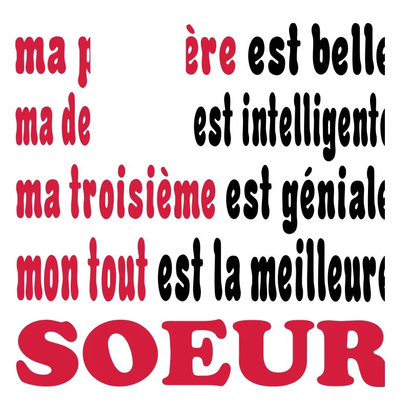 Ma SOEUR