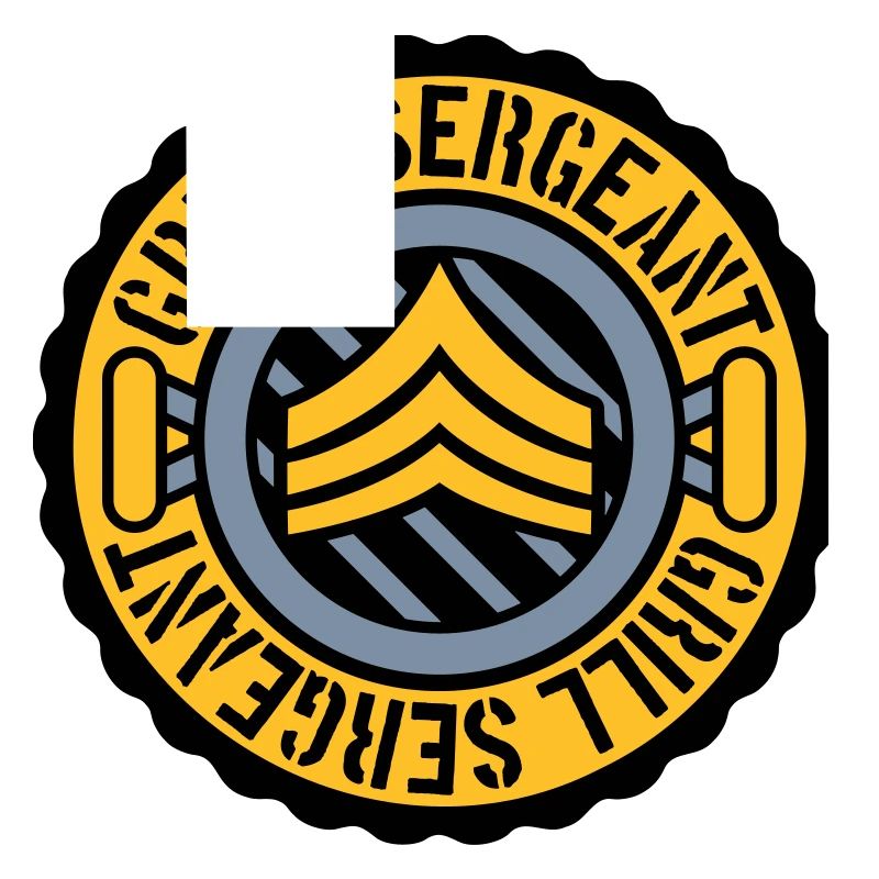 Grill Sergeant Stamp BBQ
