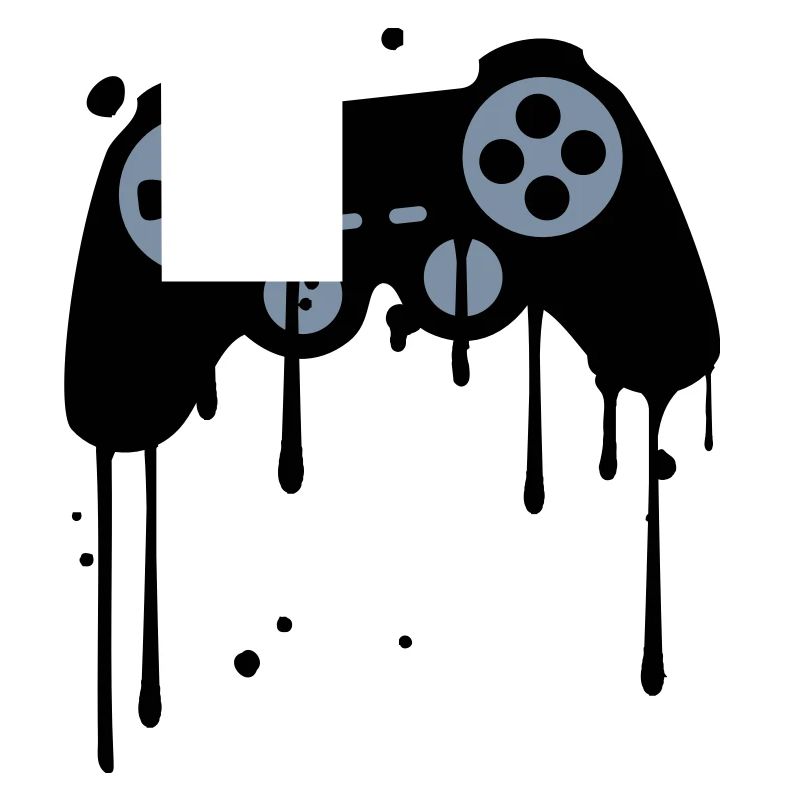 controller graffiti tropfen klex farbe spritzer