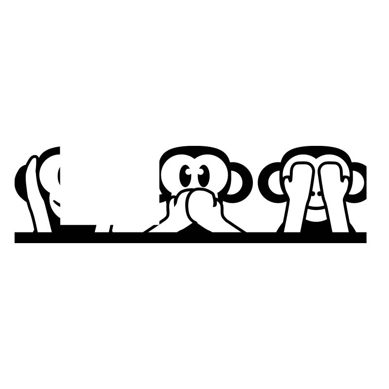 3 Wise Monkeys Hear Nothing Say See Monkey Fun