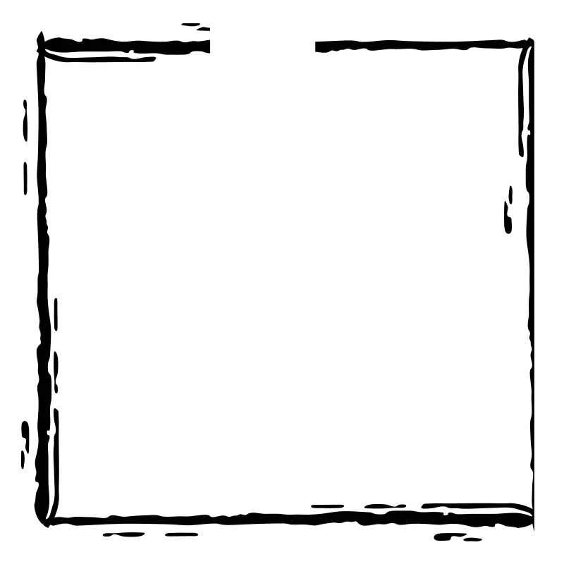 Brush frame lines
