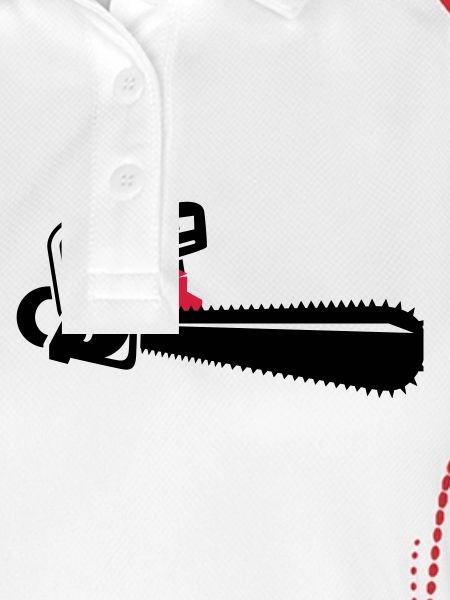 A chainsaw