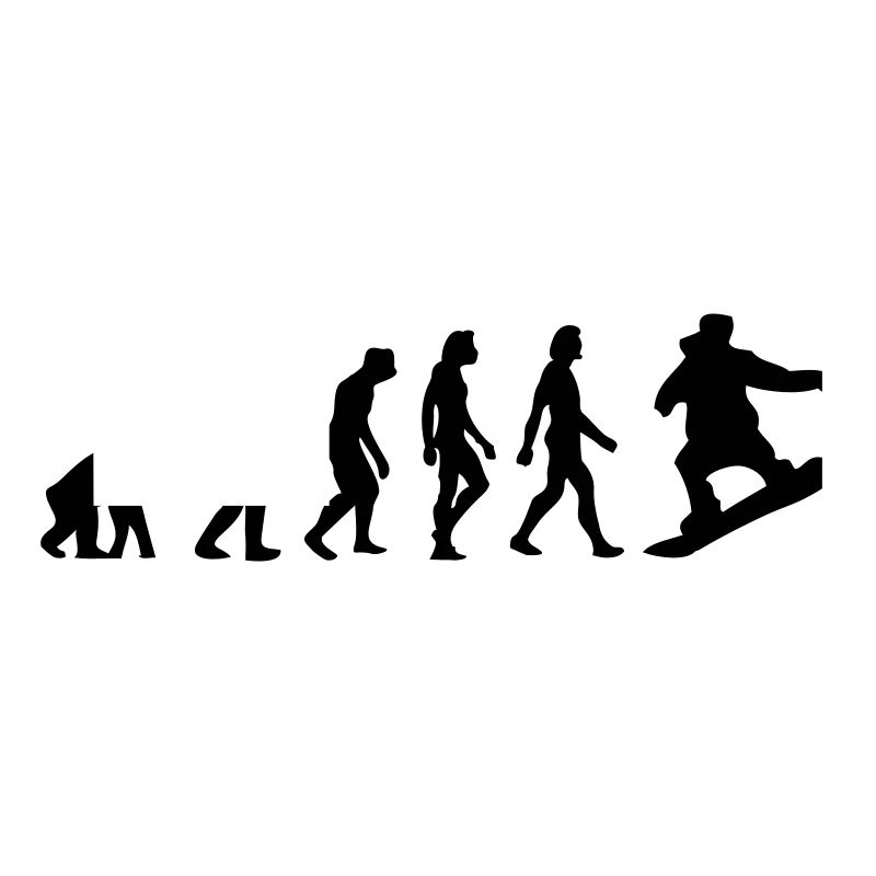 Die Evolution von Snowboarding