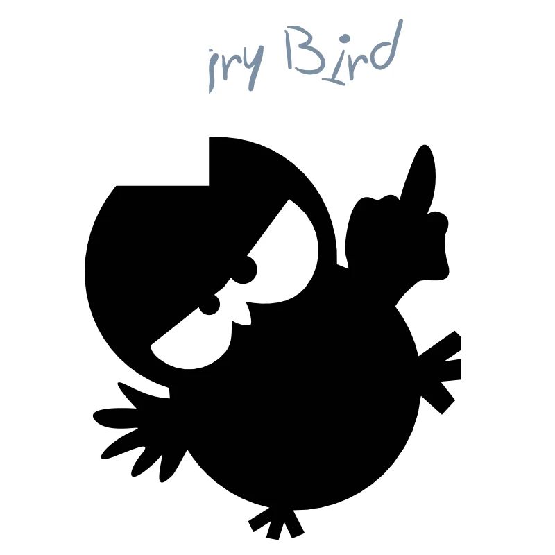 Eine Eule // Angry Bird