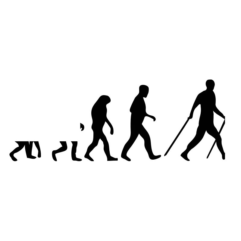nordic walking evolution