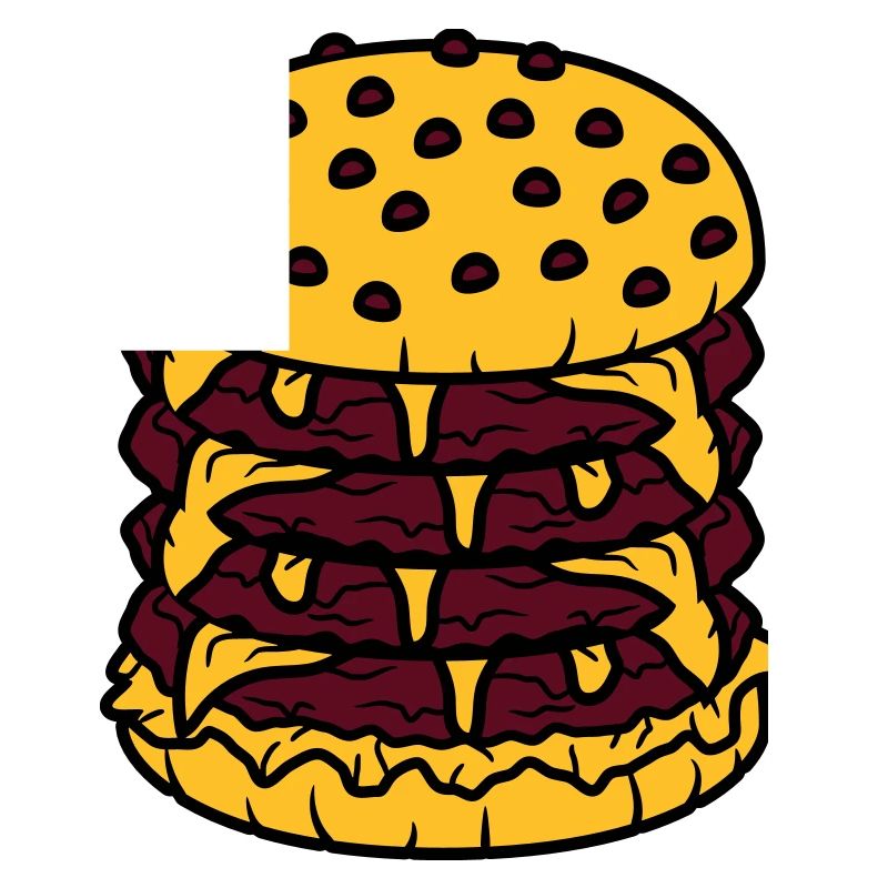 conception haute multiple hamburger cool hamburger