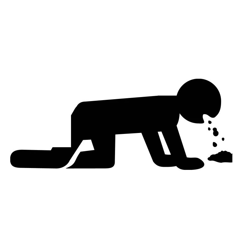 Alcohol puke drunk