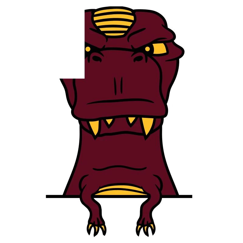 wall text box writing carnivore evil monster tyran