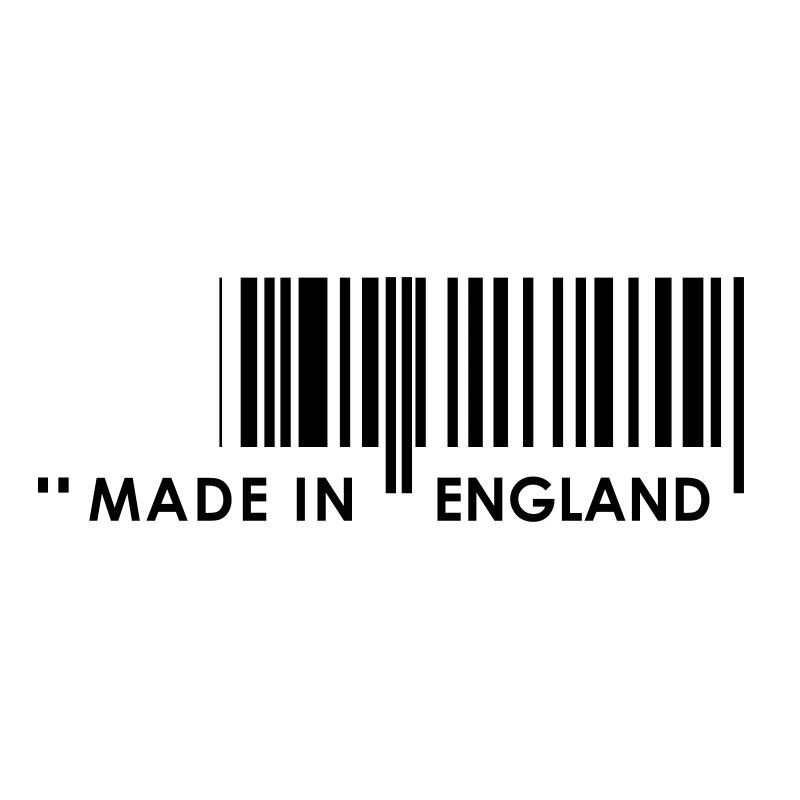 Made in England bar code