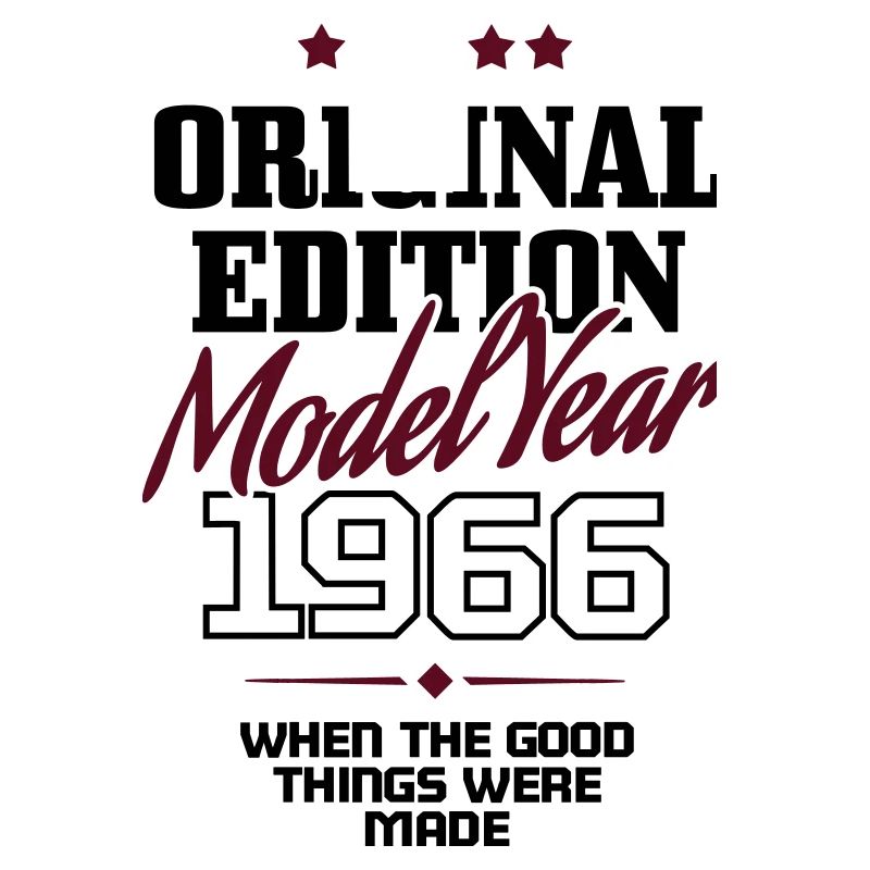 Original Edition - Model Year 1966