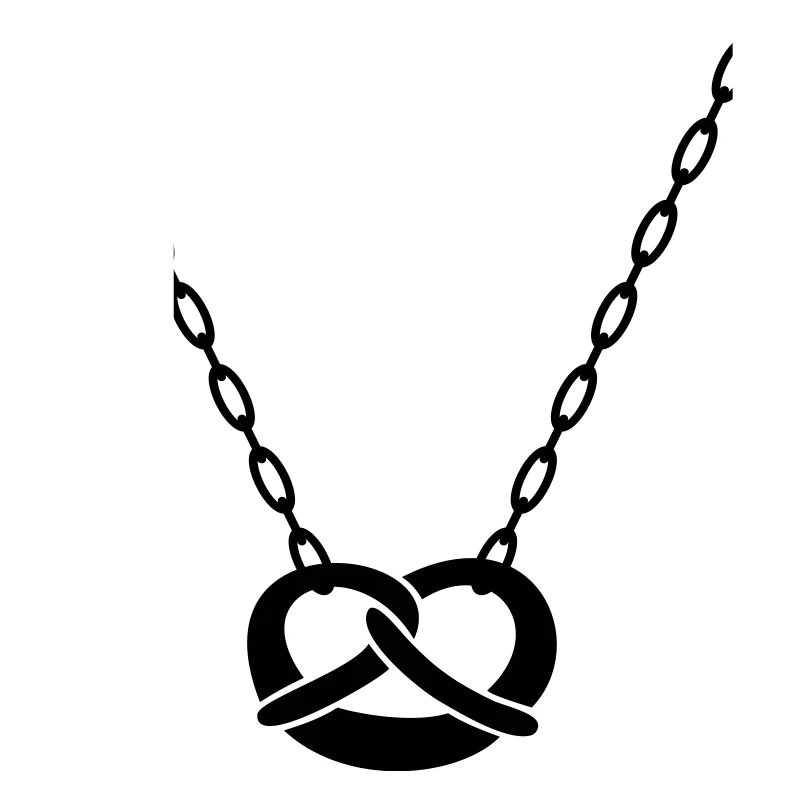 Kette mit Brezel