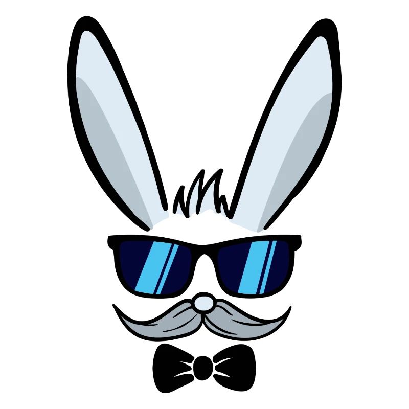 Il | Lapin de Pâques Visage Lapins de Pâques Joyeuses Pâques