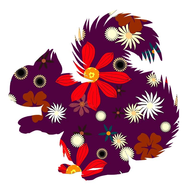 Herbstoutfit freizeit, eichhörnchchen design