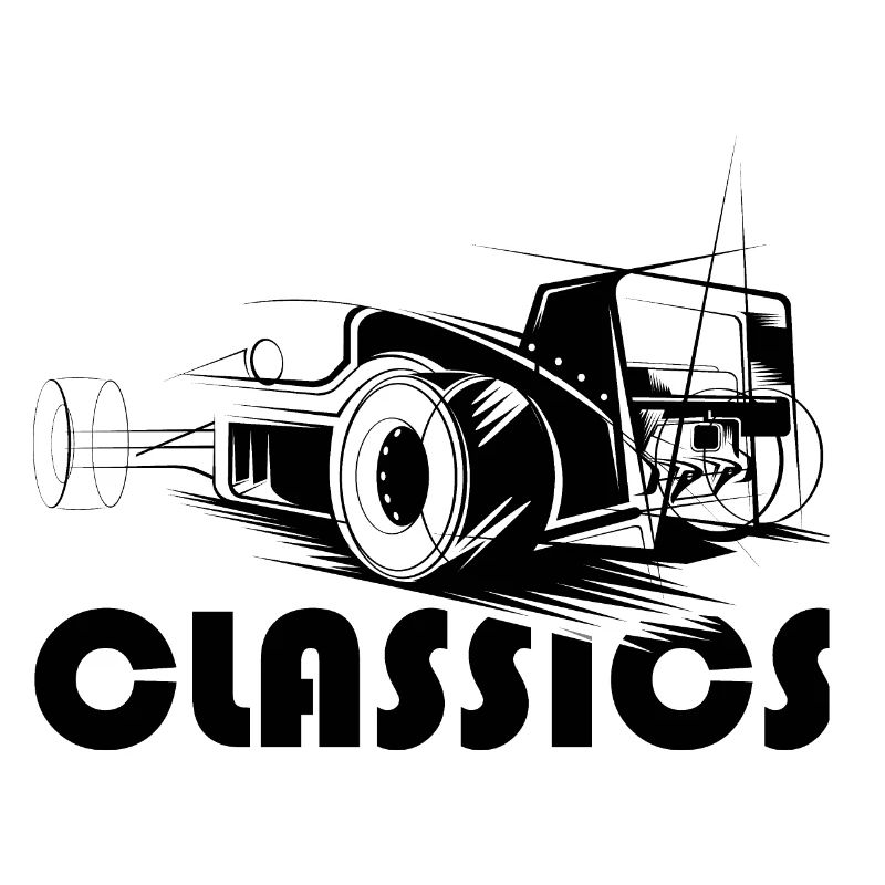 classics Auto Symbol Illustration Grafik icon
